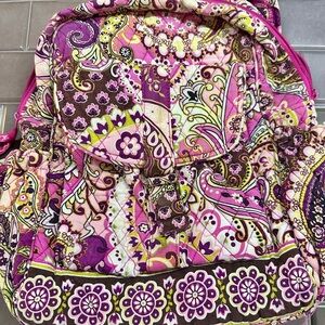 Vera Bradley Very Berry Paisley Small Backpack